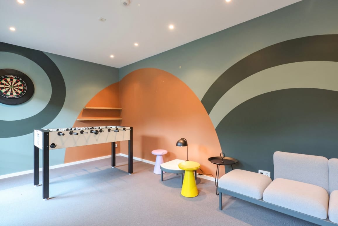 Gemütliches Apartment-Interieur