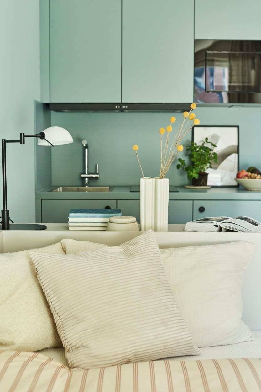 Möbliertes Apartment Wohnzimmer