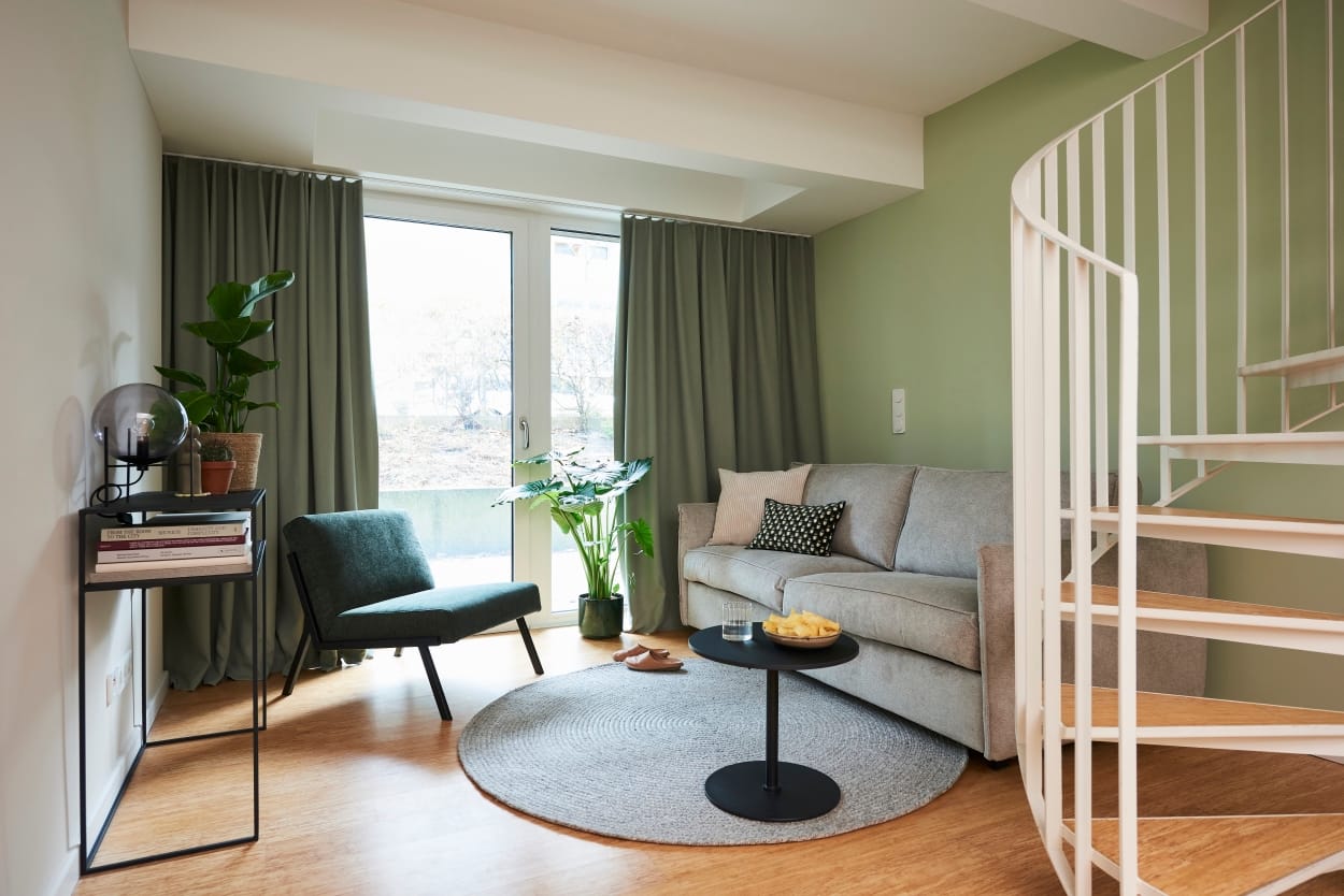 Möbliertes Apartment Küche