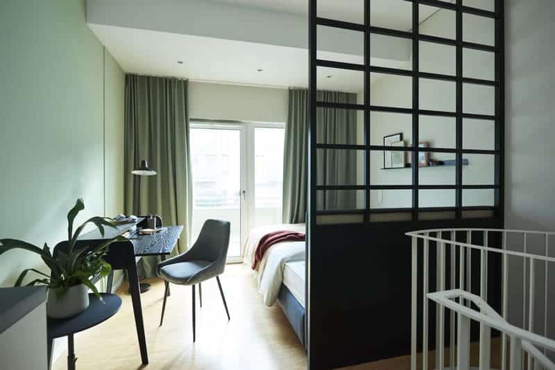 Bedroom on the upper level in The Bloom Homes C